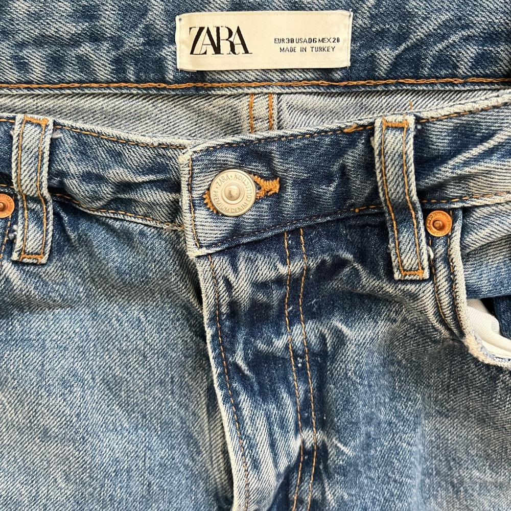 Zara straight leg denim